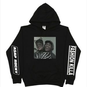 ASAP Rocky x RiRi Fashion Killa Pullover Hoodie Unisex S-5XL New RARE!!